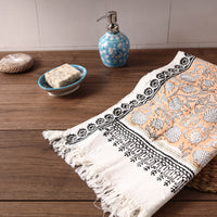 Block Printed Towel
