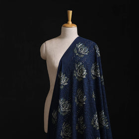 Ajrakh Hand Block Print Natural Dyed Cotton Hakoba Fabric 32