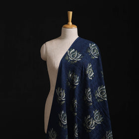 Ajrakh Hand Block Print Natural Dyed Cotton Hakoba Fabric 33
