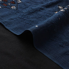 Hakoba Hand Block Ajrakh Print Natural Dyed Cotton Fabric  84