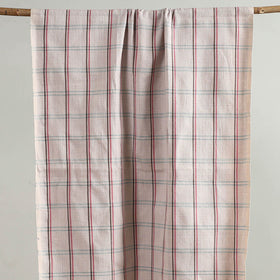 Buy Handloom Fine Cotton Checks Bath Towel
