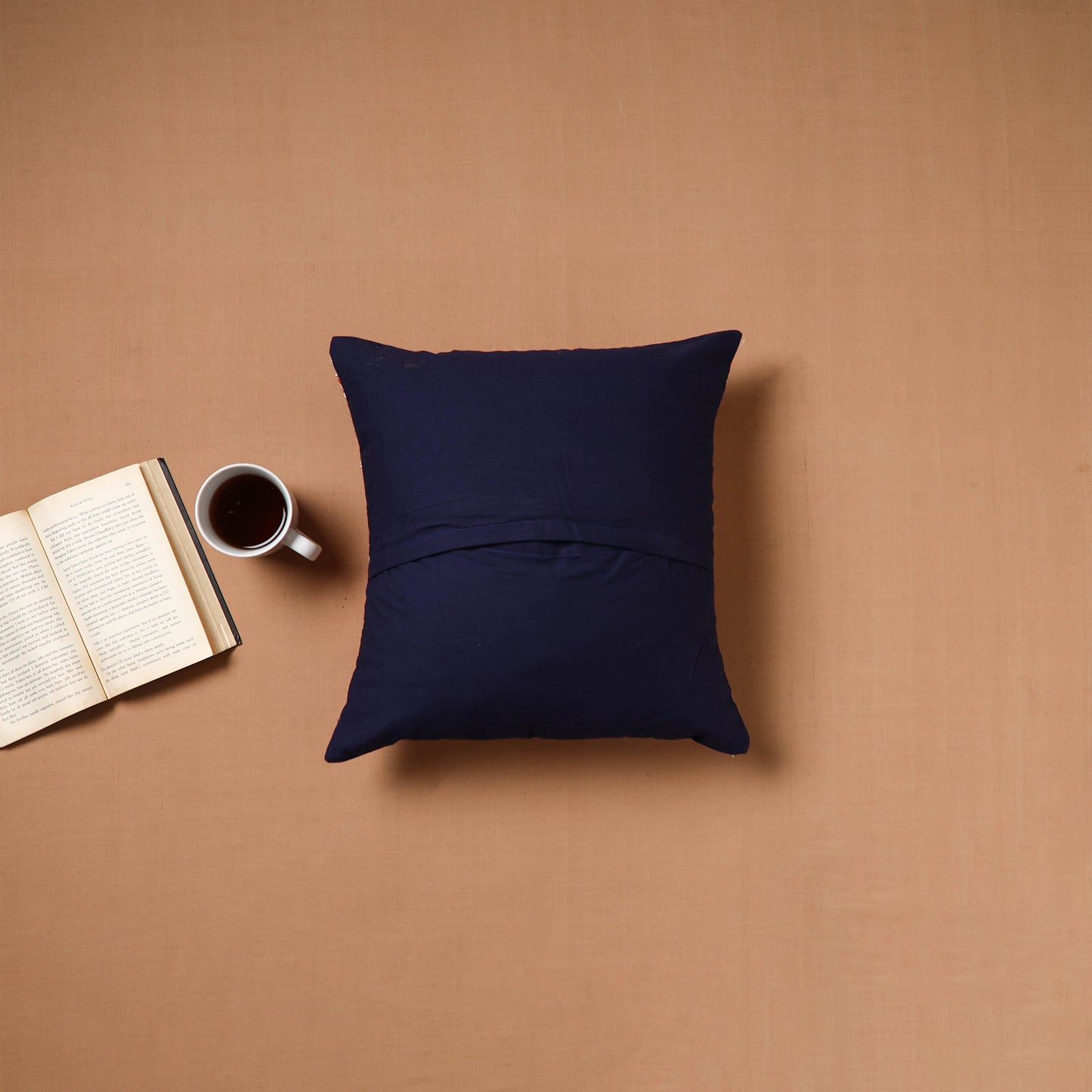 Kutch Tagai Patchwork Cotton Cushion Cover (16 x 16 in) 18