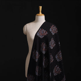 Ajrakh Hand Block Print Natural Dyed Cotton Hakoba Fabric 44