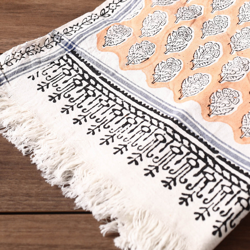 Block Printed Towel