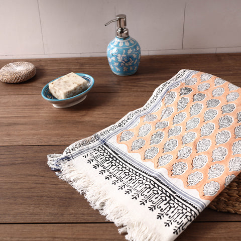 Block Printed Towel