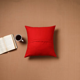 Kutch Tagai Patchwork Cotton Cushion Cover (16 x 16 in) 20