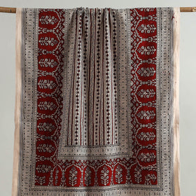  Green Handloom Cotton Bagh Print Towel