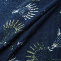 Hakoba Hand Block Ajrakh Print Natural Dyed Cotton Fabric  90