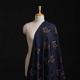 Ajrakh Hand Block Print Natural Dyed Cotton Hakoba Fabric 53