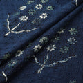 Hakoba Hand Block Ajrakh Print Natural Dyed Cotton Fabric  95