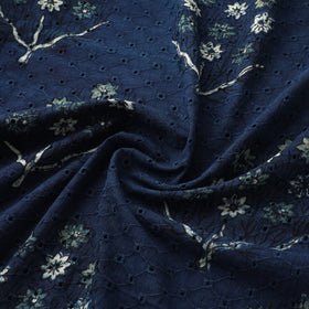 Hakoba Hand Block Ajrakh Print Natural Dyed Cotton Fabric  95