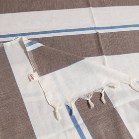 Handloom Cotton Single Bedsheet (90 x 60 in) 186