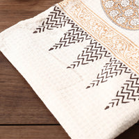 Block Printed Cotton Towel