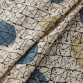 Natural Dyed Ajrakh Hand Block Print Cotton Hakoba Fabric 03
