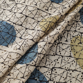 Natural Dyed Ajrakh Hand Block Print Cotton Hakoba Fabric 03