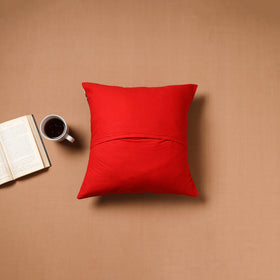 Kutch Tagai Patchwork Cotton Cushion Cover (16 x 16 in) 29
