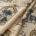 Natural Dyed Ajrakh Hand Block Print Cotton Hakoba Fabric 05