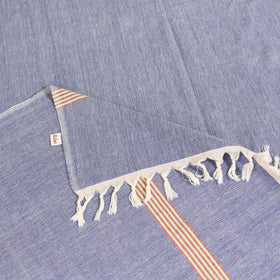 Handloom Cotton Single Bedsheet (90 x 60 in) 188