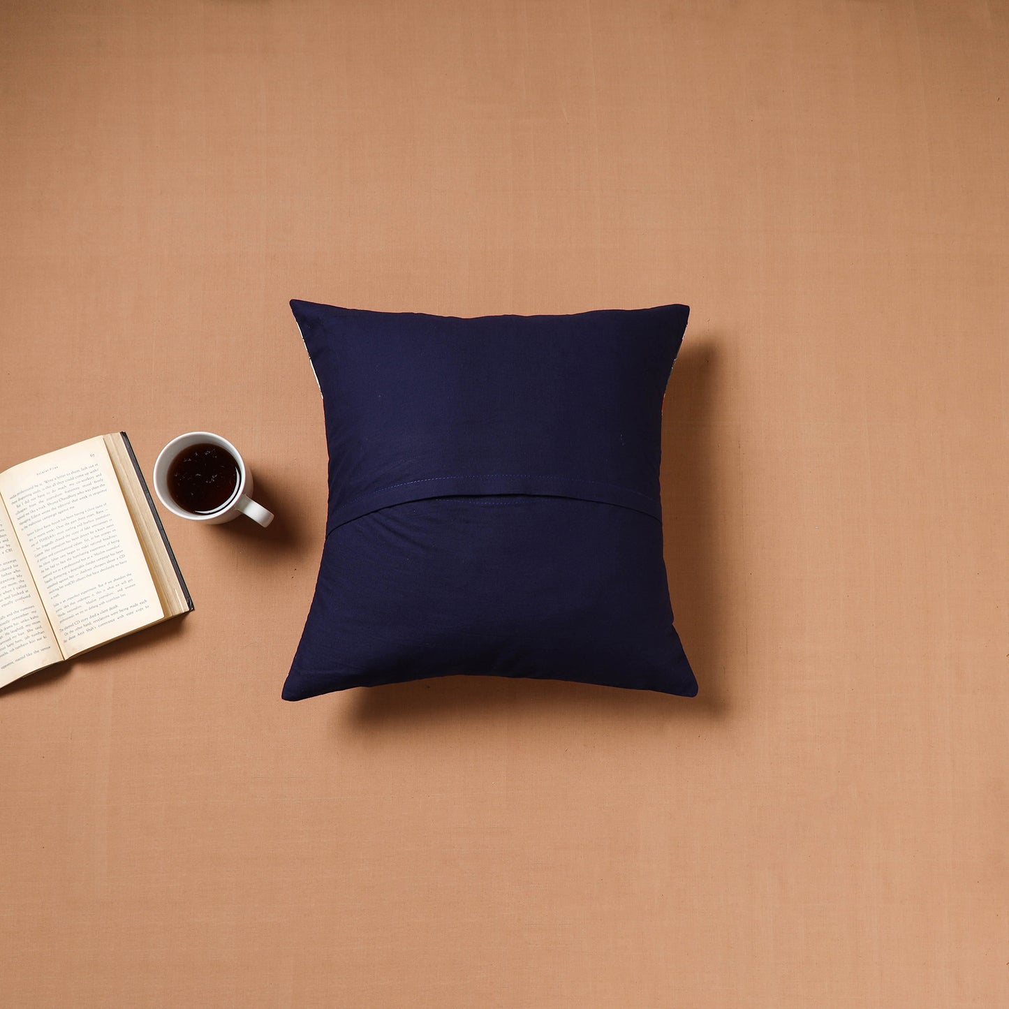 Kutch Tagai Patchwork Cotton Cushion Cover (16 x 16 in) 31