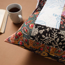 Kutch Tagai Patchwork Cotton Cushion Cover (16 x 16 in) 32