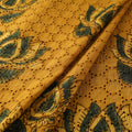 Natural Dyed Ajrakh Hand Block Print Cotton Hakoba Fabric 07