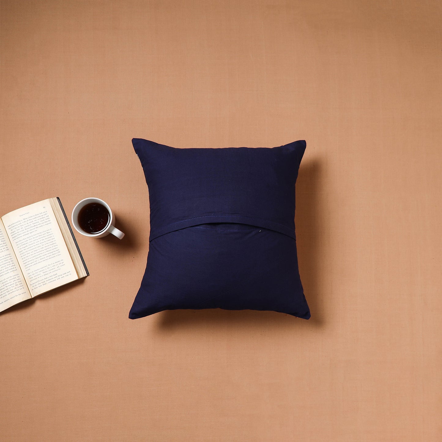 Kutch Tagai Patchwork Cotton Cushion Cover (16 x 16 in) 33