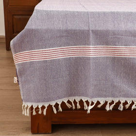 Handloom Cotton Single Bedsheet (90 x 60 in) 191