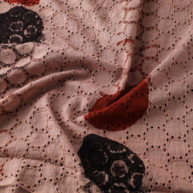 Natural Dyed Ajrakh Hand Block Print Cotton Hakoba Fabric 10