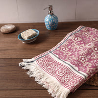 Block Printed Towel