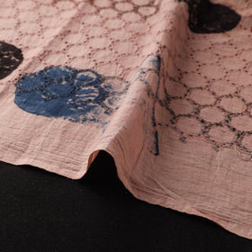 Natural Dyed Ajrakh Hand Block Print Cotton Hakoba Fabric 10