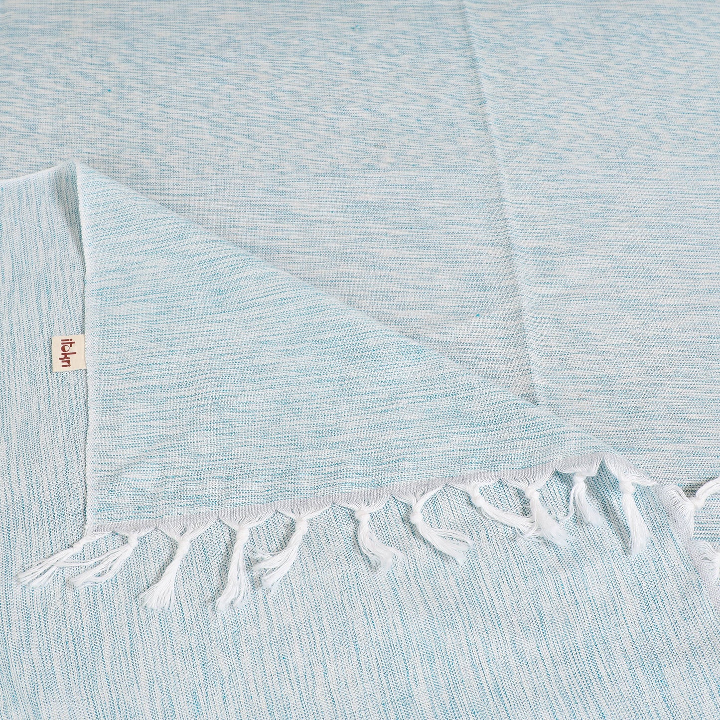 Handloom Cotton Single Bedsheet (90 x 60 in) 192