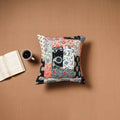 Kutch Tagai Patchwork Cotton Cushion Cover (16 x 16 in) 37