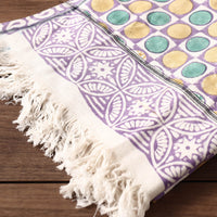 Block Printed Cotton Towel
