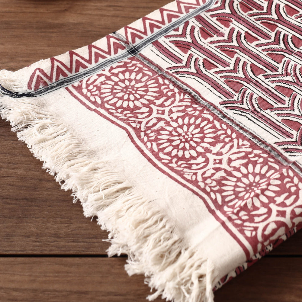 Block Printed Towel
