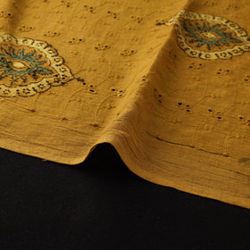 Natural Dyed Ajrakh Hand Block Print Cotton Hakoba Fabric 13