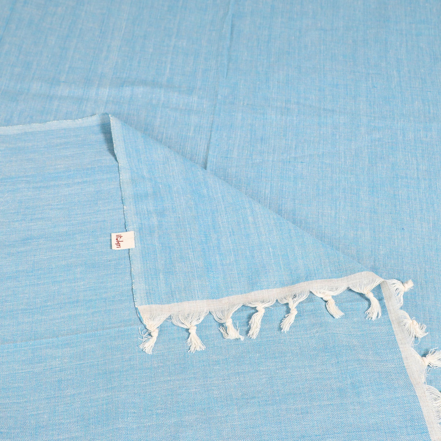 Handloom Cotton Single Bedsheet (90 x 60 in) 194