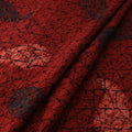 Natural Dyed Ajrakh Hand Block Print Cotton Hakoba Fabric 18