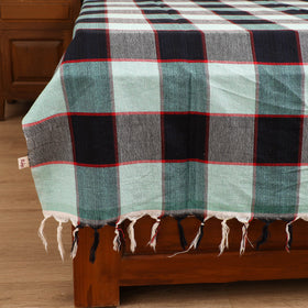 Handloom Cotton Single Bedsheet (90 x 60 in) 196
