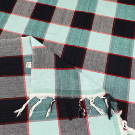 Handloom Cotton Single Bedsheet (90 x 60 in) 196