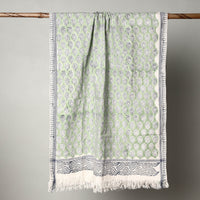 Block Printed Cotton Towel
