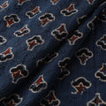 Natural Dyed Ajrakh Hand Block Print Cotton Hakoba Fabric 24
