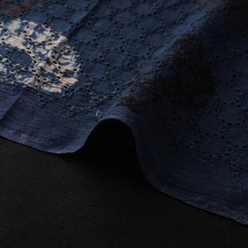 Natural Dyed Ajrakh Hand Block Print Cotton Hakoba Fabric 27