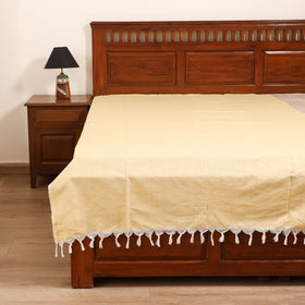 Handloom Cotton Single Bedsheet (90 x 60 in) 203