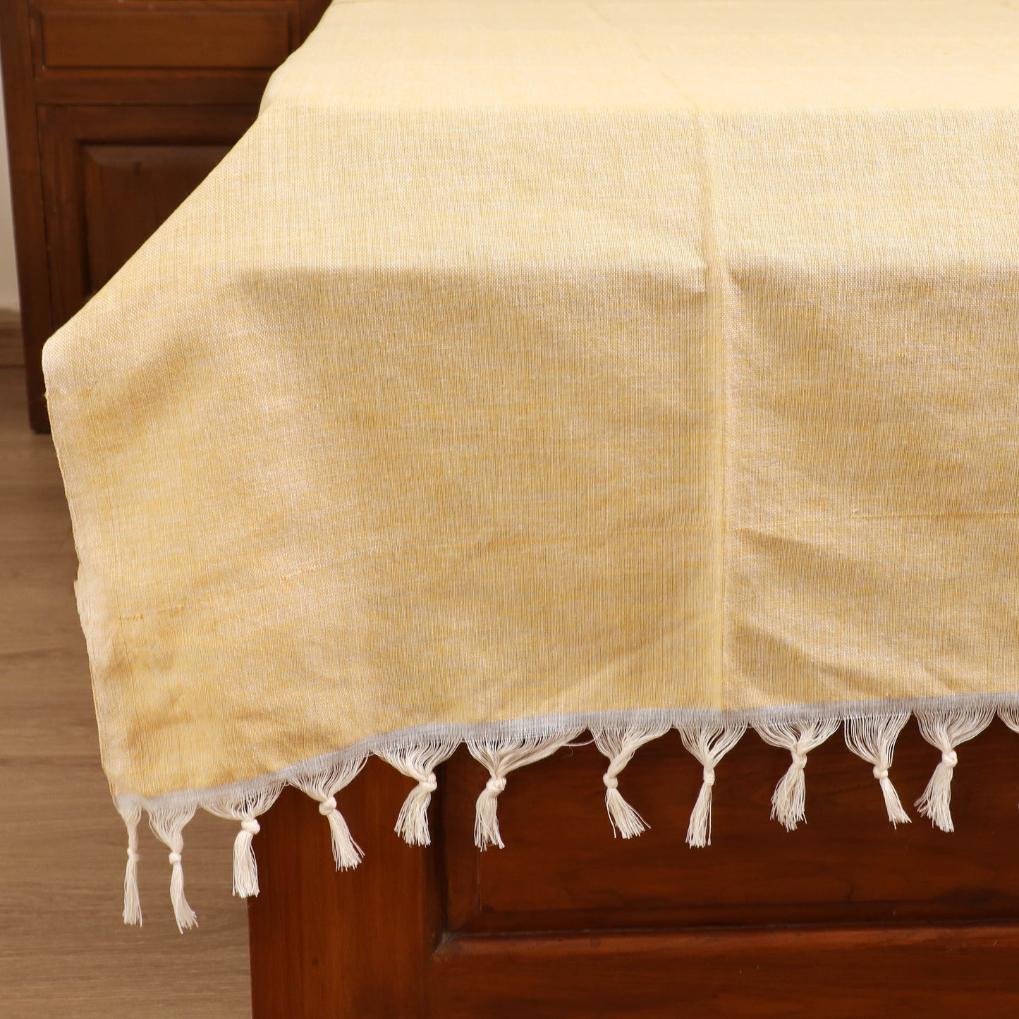 Handloom Cotton Single Bedsheet (90 x 60 in) 203