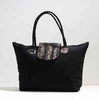 leather tote bag