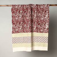 Block Printed Cotton Towel
