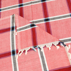 Handloom Cotton Single Bedsheet (90 x 60 in) 207