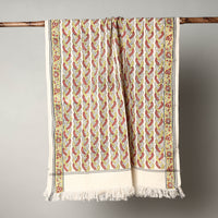  Block Printed Cotton Towel
