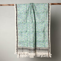 Block Printed Cotton Towel
