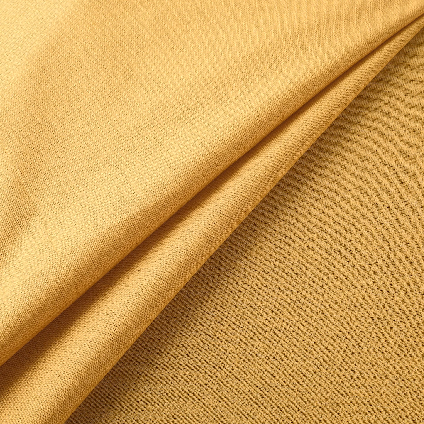 Mustard Yellow - Flex Cotton Prewashed Plain Fabric 07